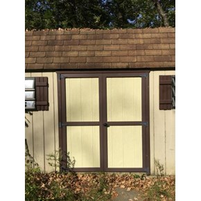 Shed Door Repair in Conklin, NY (After)