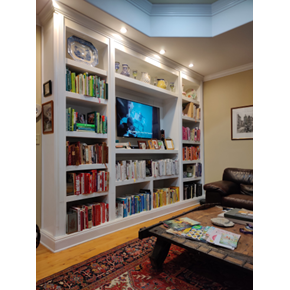 Built in Cookbook display with LED Lights Mooresville, NC