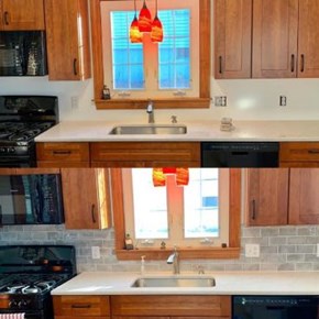 Kitchen Back-splash Install in Orange Connecticut 06477