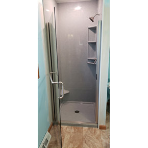 Bathroom Remodel in Columbus, Ohio using Onyx Collection Products