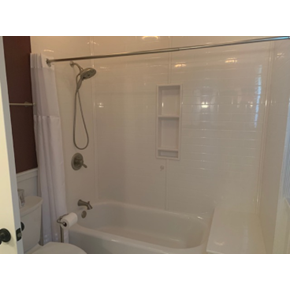 Bathroom Remodel in Westerville, Ohio using Onyx Collection Products