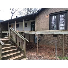 Old Mooresville Deck Re- hab