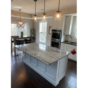 Kitchen Island Make-over in Galena, Ohio 