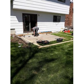 Deck installment job beginning