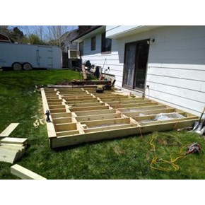 Deck installment job middle 