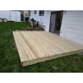 Deck installment job Finished