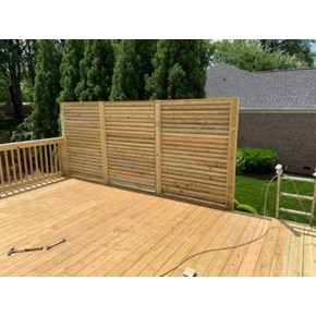 Privacy Fence for 2nd Story Deck