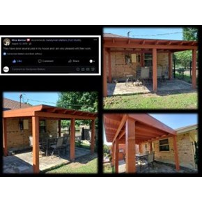 Cedar Pergola, Fort Worth, TX Cedar Pergola, Fort Worth, TX
