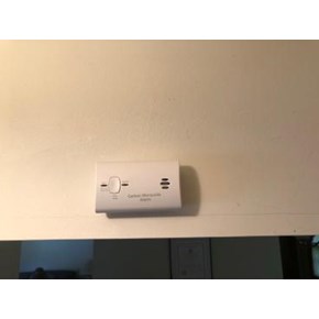 New Carbon Monoxide Detector Installed 
