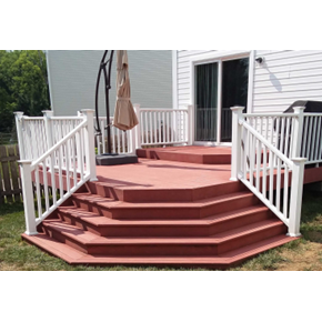 Ace Handyman Services repaired Deck Stairs in Pickerington, Ohio using Azek/Timbertech