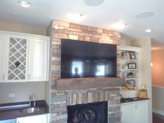 Ace Handyman Services Fox Valley After Upgraded TV Mount