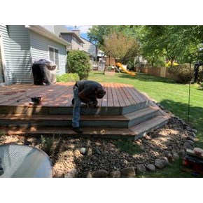 Ace Handyman Services Fox Valley Deck Refresh Project
