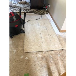 Replaced Sub Floor 