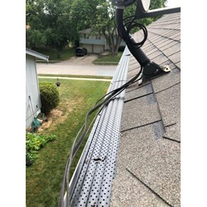 Installed Gutter Guards
