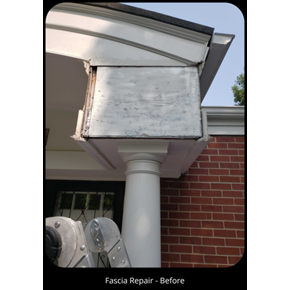 Fascia Repair - Before, Englewood, CO