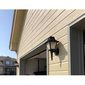 Replaced Exterior Light Fixtures 