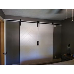 Installed Barn Door 