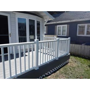 New Front Deck and Railings 2