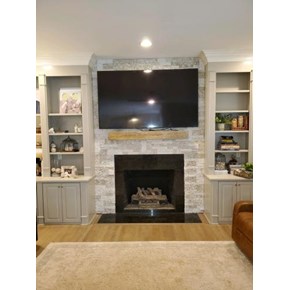 Transform your Living room with Stone! Mooresville, NC
