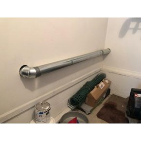 New Dryer Vent Installed 