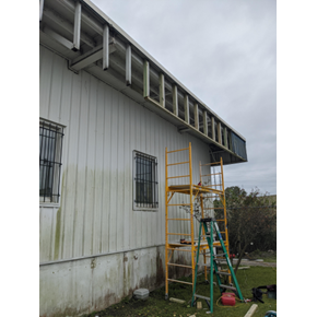 Commercial refacing of a building in North Charleston - Before