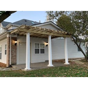 Ace Handyman Services Fox Valley Pergola Project - After Pictures