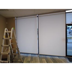 Commercial Blinds Installed