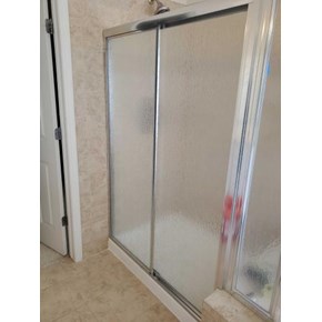 Installed a New Shower Door 