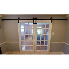 Barn Doors For a Family in Southfield, ace handyman services bloomfield
