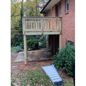 South Magnolia Mooresville Deck replacement - complete in 1.5 Days!!