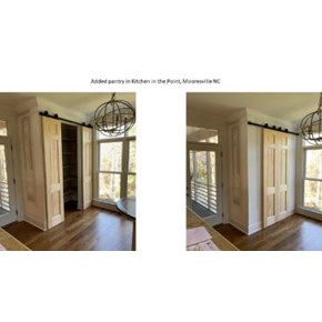 Barn Doors are Efficent and Look Great!! The Point, Mooresville 