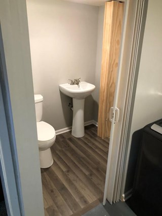 New Restroom After