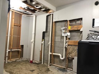 New Restroom Before