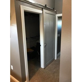 Barn Door Install 2