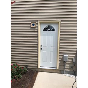 New Garage Service Door Install