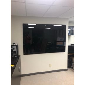 Installed a Glass Wipe Board 