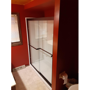 Ace Handyman Services Waukesha Lake Country Shower Door Install in Waukesha Wisconsin