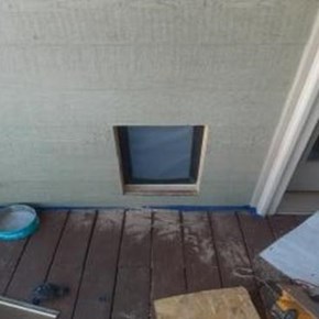 New Dog Door Install
