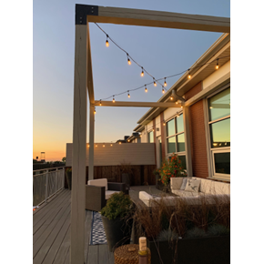 New Rooftop Pergola