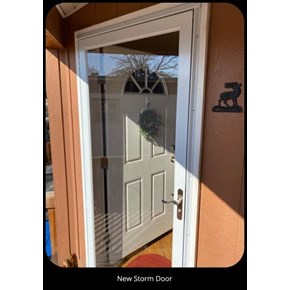 New Storm Door