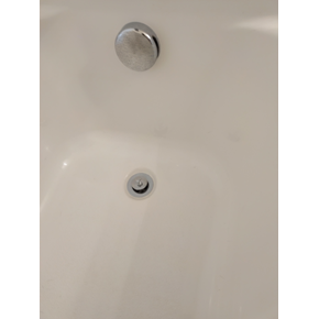 Bathtub Stopper Installed