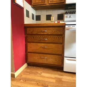 Replaced Drawer Tracks 