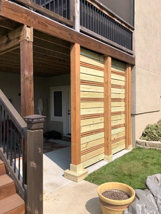 Privacy Wall - After