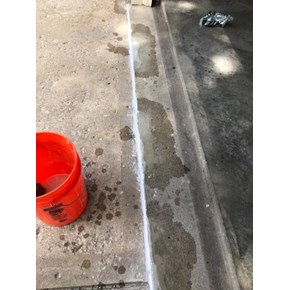 Concrete spall repair - after