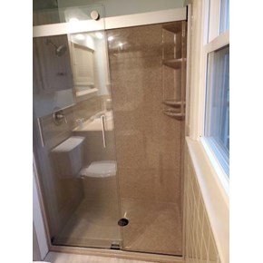 New Onyx shower