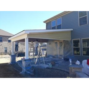 Bells Crossing Porch almost done