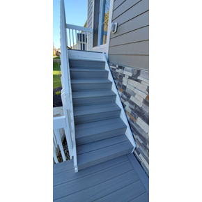 Deck Resurfacing in Westerville, Ohio with Timberteck 