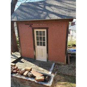 Exterior Door Replacement on Shed in Asheville, NC