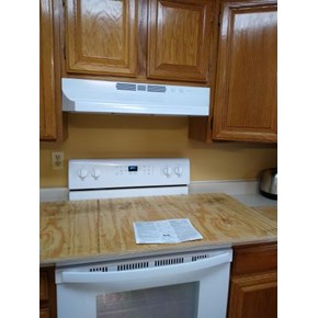 Replaced Stove Vent 