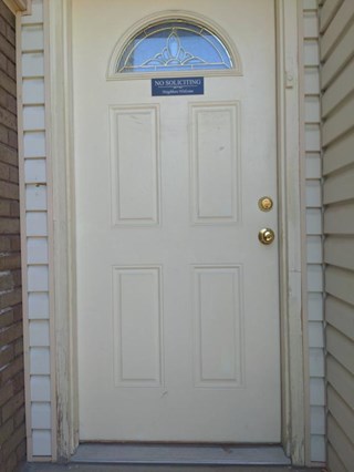 Cottonwood Heights Front Door 